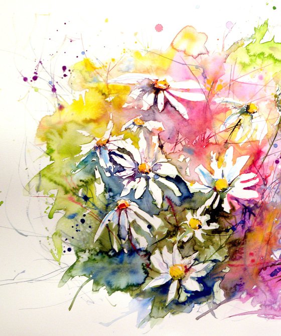 White flowers II