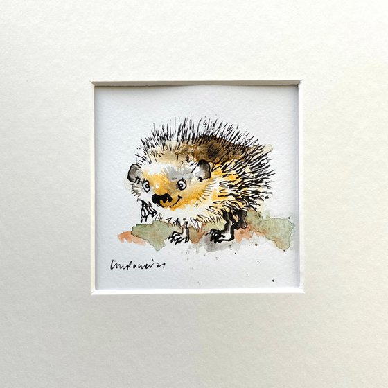 'Happy Hedgehog #02'