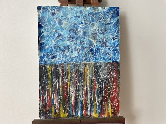 Blue and Colors Landscape