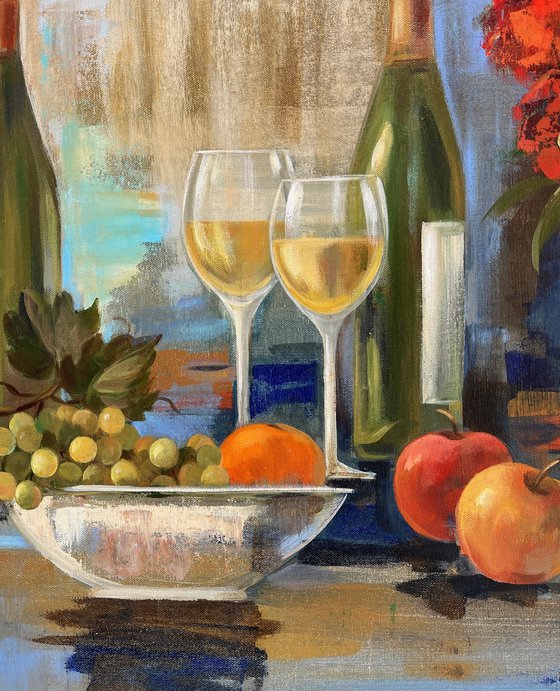 Wine and Fruits
