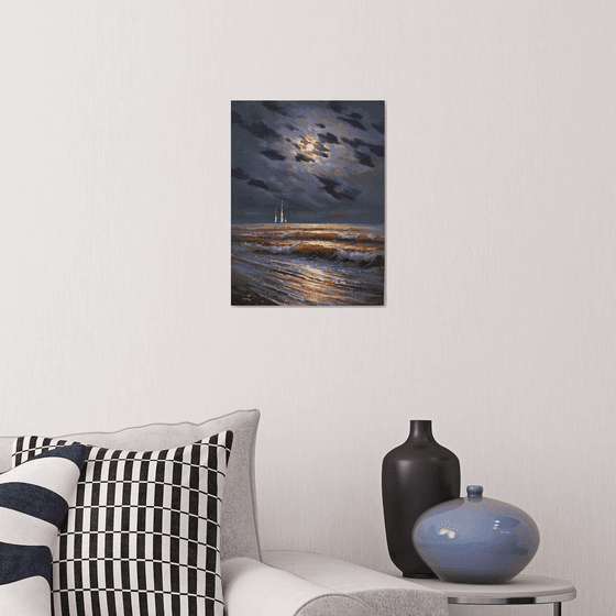 Lunar seascape 01