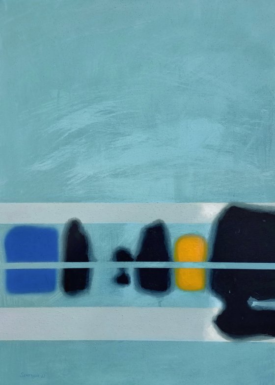 Abstract mirages. Calm.