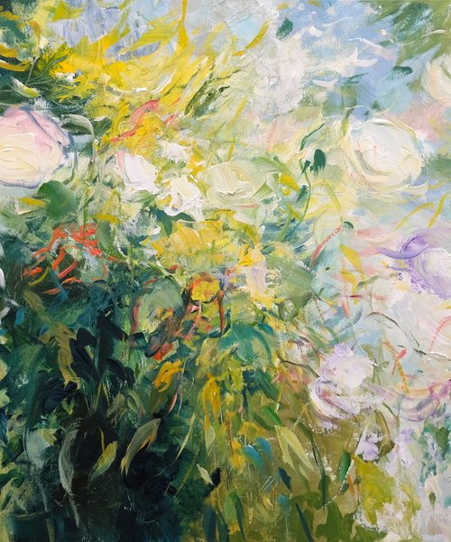 Blooming Through Spring Light by Behshad Arjomandi