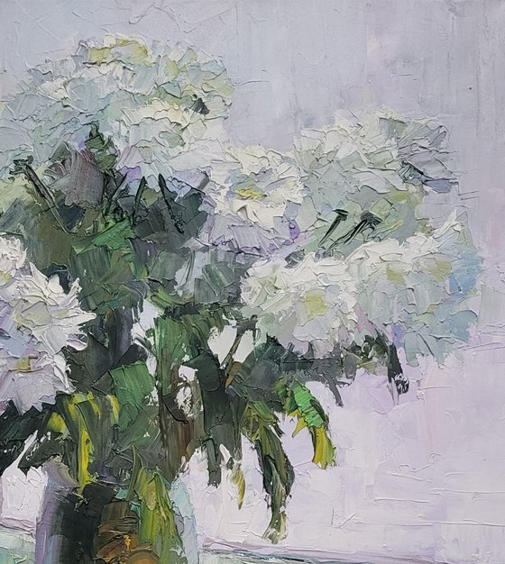 Flowers on the window