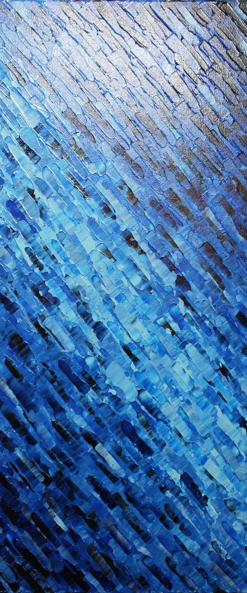 Bluish knife texture by Jonathan Pradillon