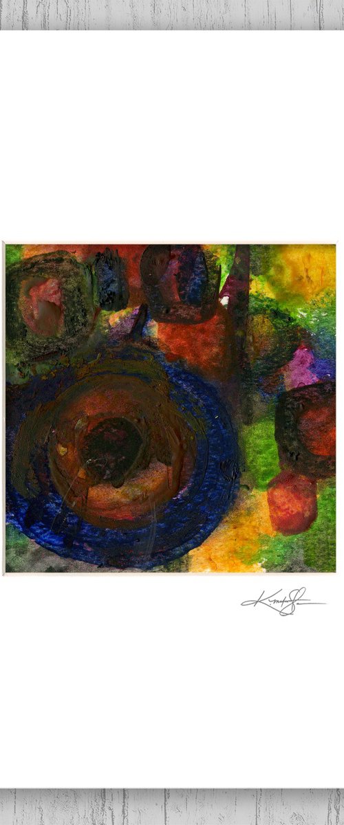 Encaustic Abstract 68 by Kathy Morton Stanion