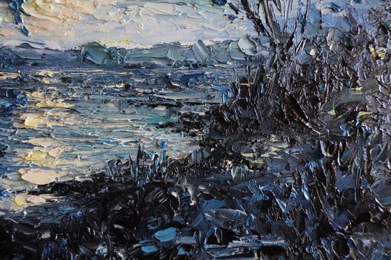Stillness in Blue