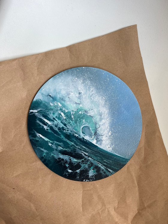 Turquoise wave