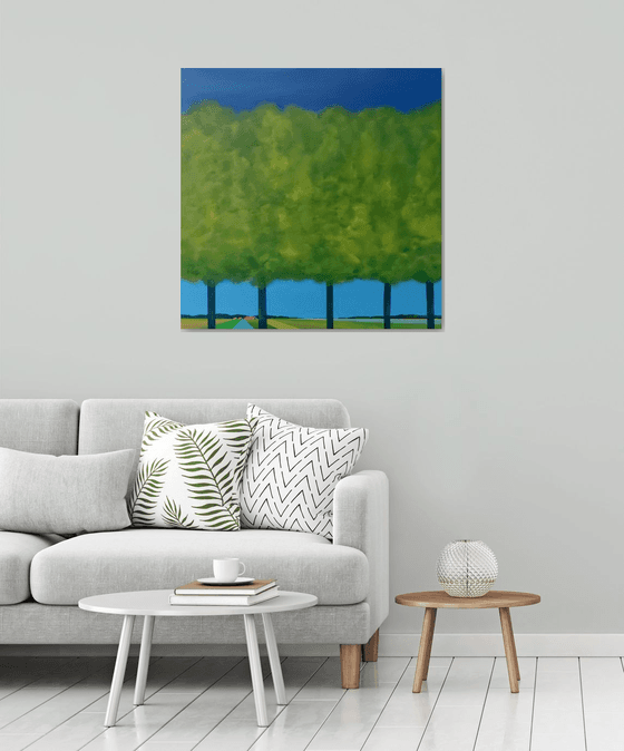 Trees in the polder