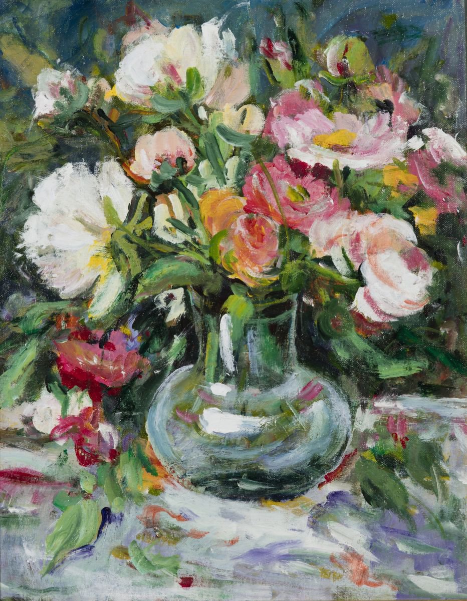 Roses by Ingrid Dohm