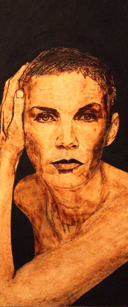 Annie Lennox by MILIS Pyrography