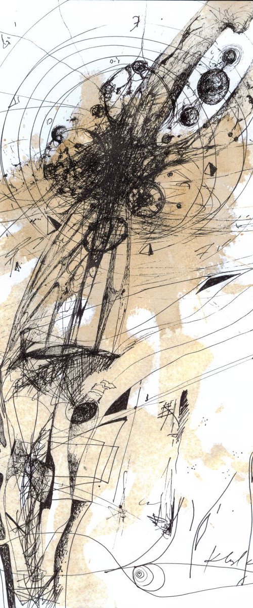 STILL LIFE LIKE UNIVERSE EXPLOSION ONIRIC ART SUBLIME ABSTRACTION BY KLOSKA ROMANIAN MASTER by Kloska Ovidiu