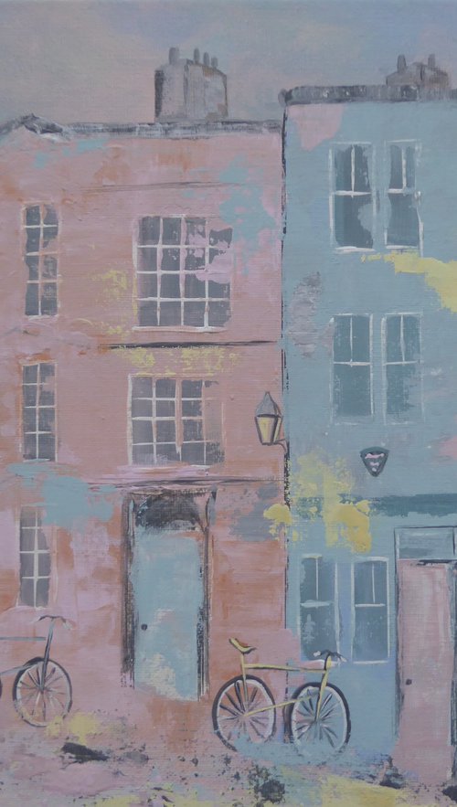 Holywell Street Bicycles, Oxford by Elaine Allender