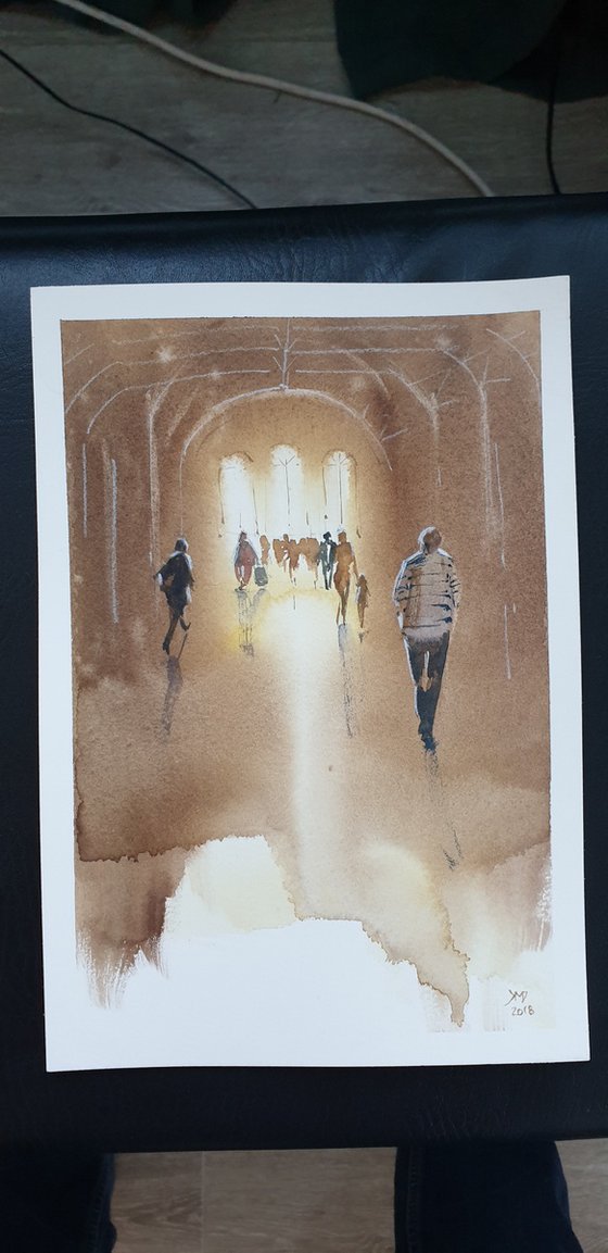 Busy summer morning / Train station wibe