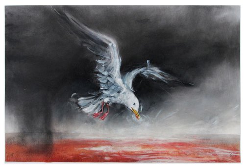 Night Gull 3 by John Sharp