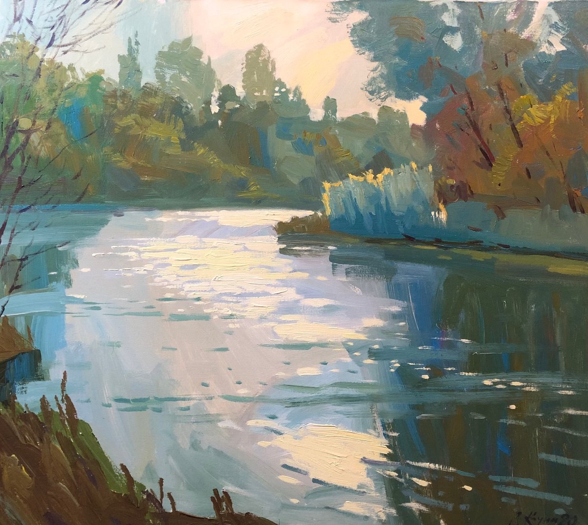 Morning By Sergey Kachin, 33 X 30, Artwork For Sale On Artfinder