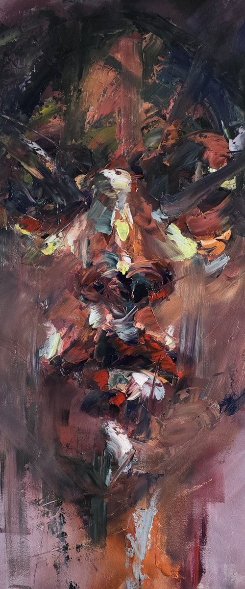 Oil on canvas by Carlos Delgado