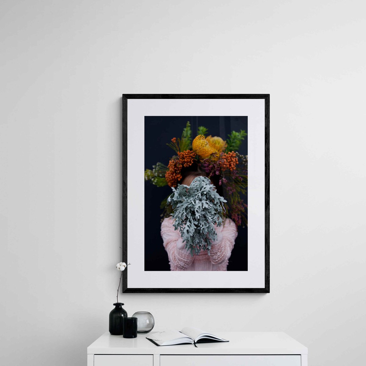 Photorealistic Portrait Photograph By Ziesook You, 24 X 36", Scent Of Broq-Pa 10262016, Original Artwork