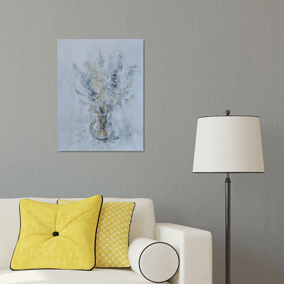 Delphinium 50x65 cm 2025