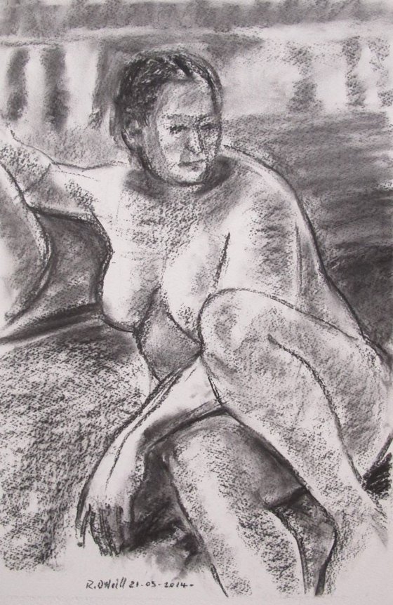 seated nude