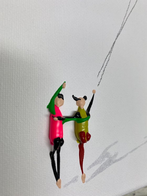 Freedom People ,,Friends‘‘ Eka Peradze Art