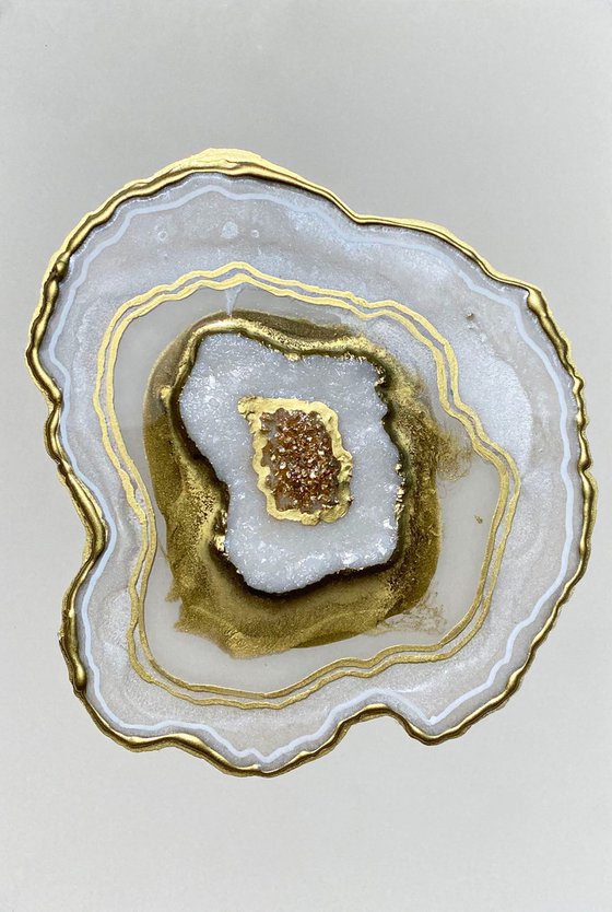 Ivory geode 1