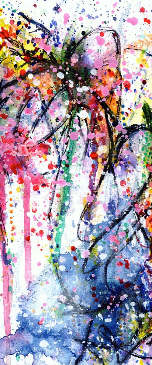 Day Seven - Festive Abstract by Kume Bryant