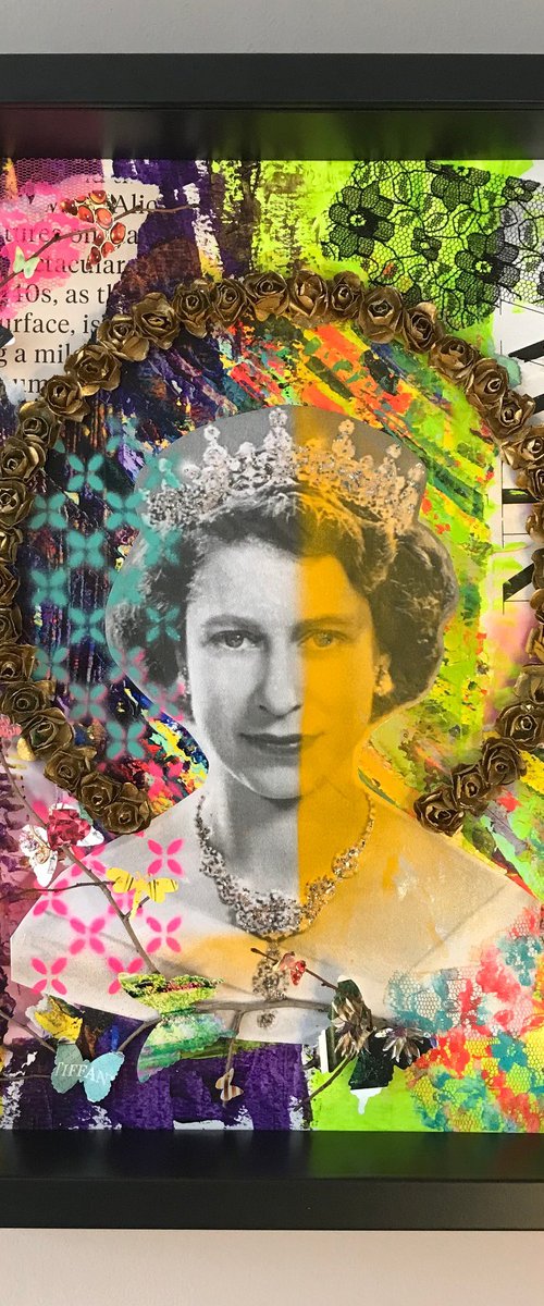 Viva Forever - Queen Elizabeth II by Hernan Reinoso