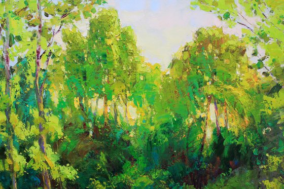 Summer greenery