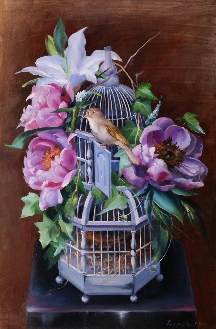  Song Of The Nightingale Oil Painting By Lena Vylusk Artfinder
