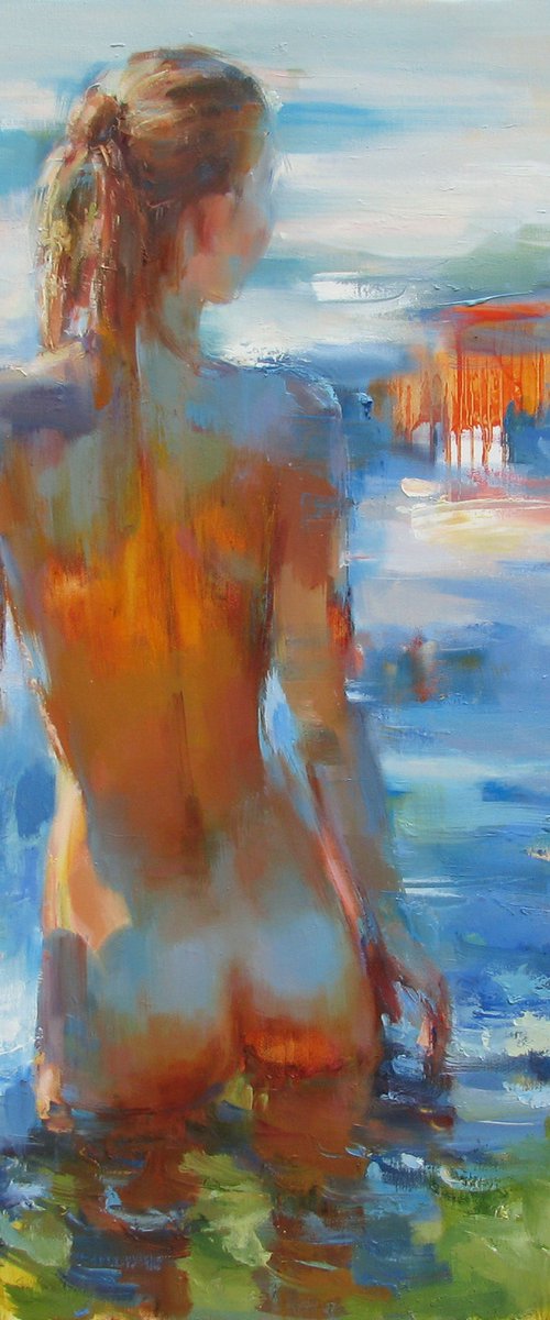When you are here by Nelina Trubach-Moshnikova