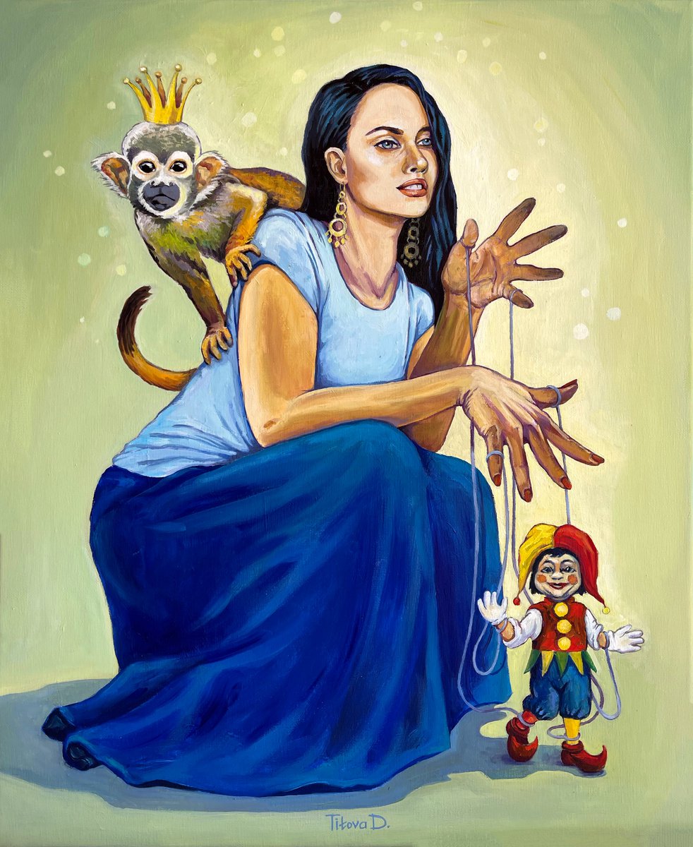 Gypsy Girl. Marionettiste. by Diana Titova