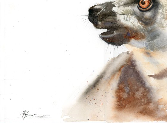 Lemur portrait