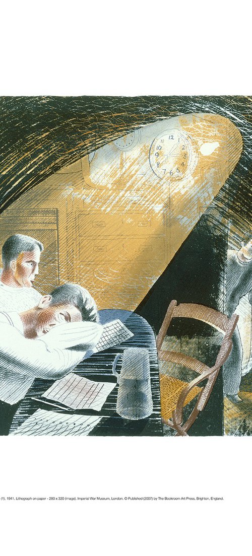 Ward Room (1941) by Eric Ravilious