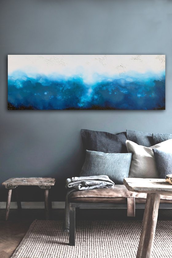 sea surface (150 x 50 cm) Dee Brown