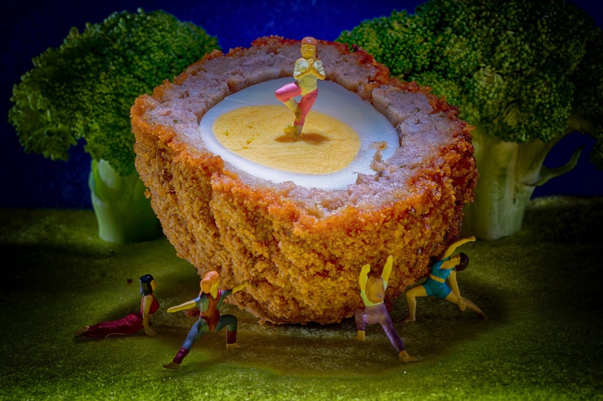 Organic Abstract Photograph By Marc Ehrenbold, 40 X 30", Cult Of The Scotch Egg, Original Artwork