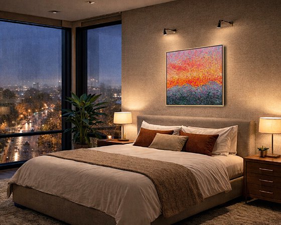 Where the Moment Breathes - framed