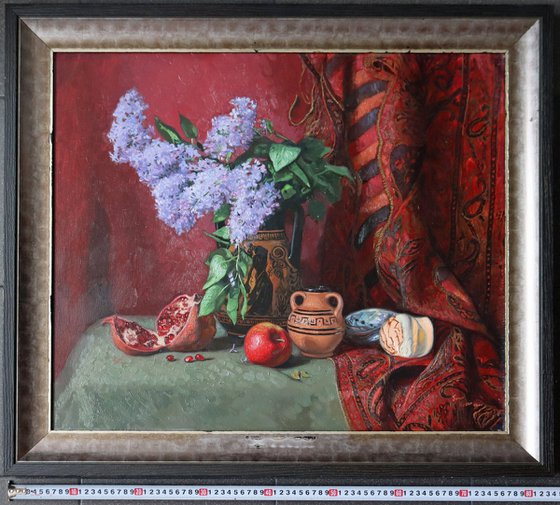 Still life with lilacs