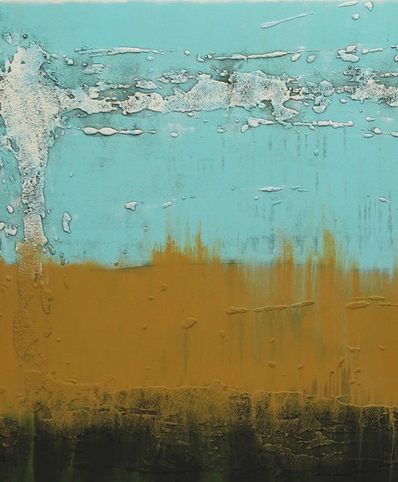 Landscape in Turquoise