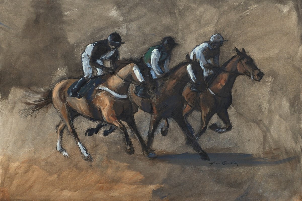 Three Abreast by Alison Bradley