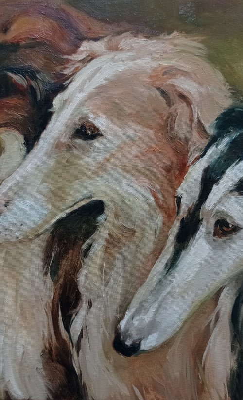 Greyhounds by Elena Utkina