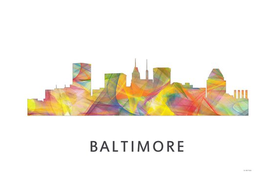 Baltimore Skyline WB1