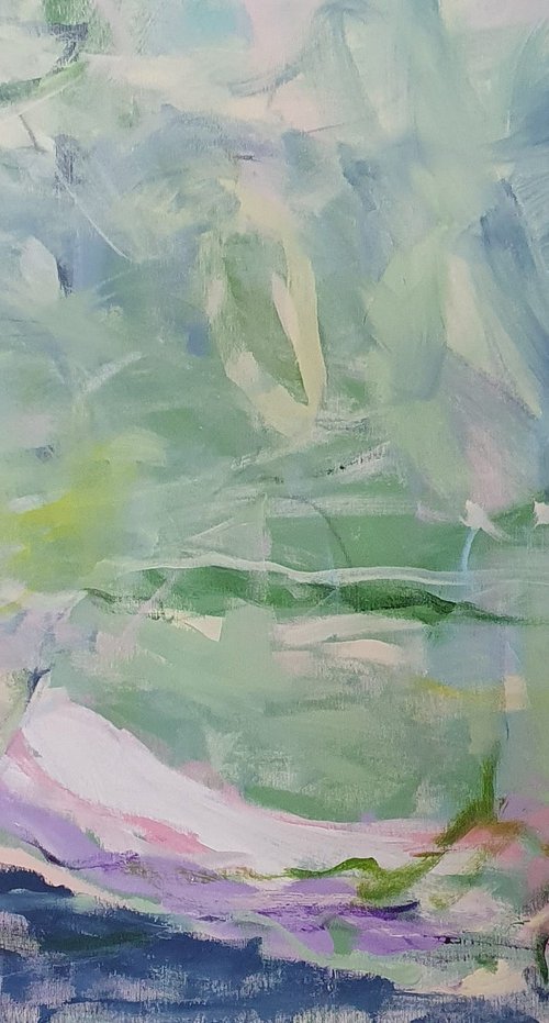 In the lagoon (2) by Jutta Widrinsky