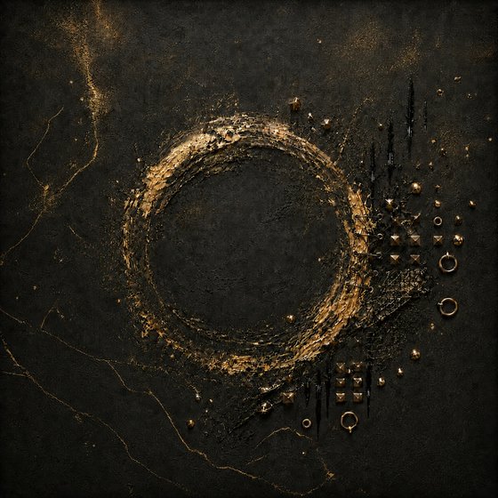 BDSM Abstract in Gold