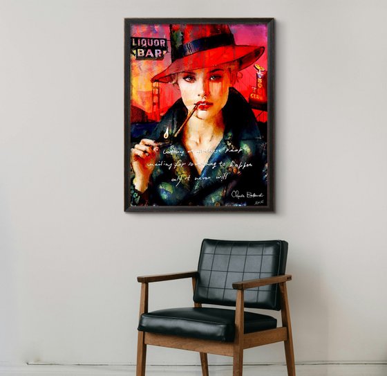 Smoking Lady