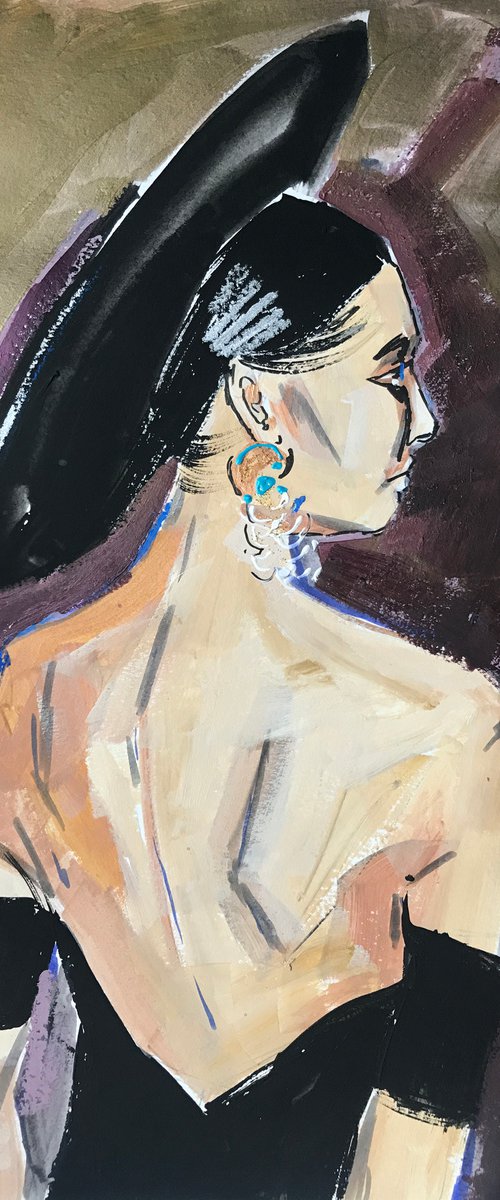 the schiaparelli model by Yuliia Pastukhova