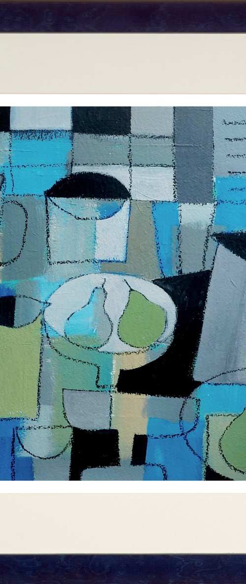Still Life with Green Jug by Jan Rippingham