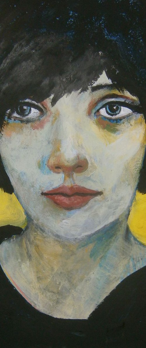 Portrait study # 2102-16 by Richard  Kuhn