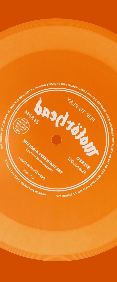 Vinyl Collection 'Flip to Play (Orange)' by Richard Heeps