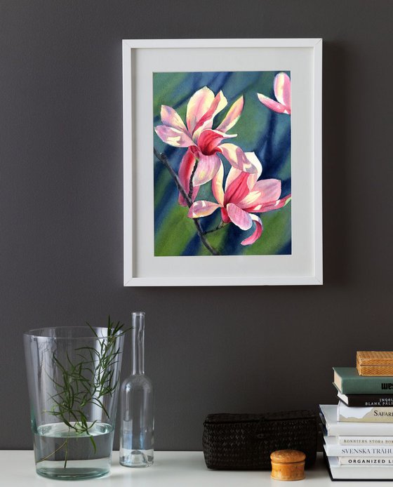 Magnolia Blossoms - Beauty Of Spring - Pink Magnolias